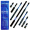 8 Piece Rennie Tool Magnetic 60mm and 152mm Professional Impact Bit Holders with 2 x 25mm Pozidriv PZ2 Screwdriver Impact Bits & 1 x 50mm/75mm/100mm/150mm Long Pozidriv PZ2 Screwdriver Impact Bit