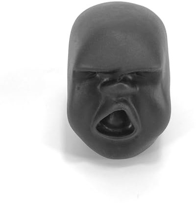 1 Pieza Divertido de la Novedad del Regalo Gadgets Humano del respiradero de la Cara de la Bola Anti estrés perfumado Geek Vent adminículo del Juguete del Juguete Caomaru (HA)