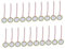 SAFIGLE 20st Piezo-sensor Piezoelektrischer Gitarren-tonabnehmer Akustisch Piezo-summer Tonabnehmer Für Akustische Gitarre Drum-trigger Gitarrenzubehör Membran Elektronisch Jiangsu