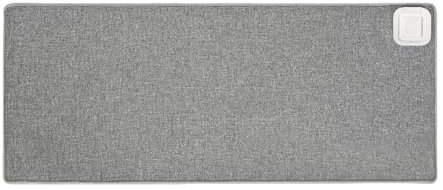 Heated Mouse Pad, Large Mouse Pad Heating Mat, Winter Hand Warmer Desk Heated Pad, Electric Warm Desk Pad, Electric Heat Mouse Pad Table Mat, Warm Official Big Mouse Pad For Office Desk Keyboard