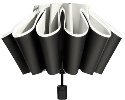 YIBAJIO Auto Regenschirm, für FIAT Bravo 500 124 Spide Freemont 500C 500L 500X Abarth 595 SS 695SS 500SS Sturmfest Reise Winddichte Auf-Zu-Automatik Taschenschirm Tragbarer Taschenschirm,B