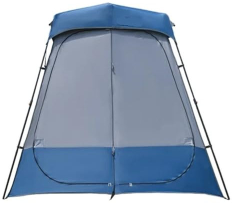 Pop-Up-Zelt Duschzelt for Zwei Personen im Freien, schnell zu öffnendes Toiletten-Wickelzelt, Privatsphäre, wasserdicht, Pop-up-Sofort-Angel-Campingzelt FüR Camping，Beach
