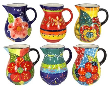 Hand Painted Sangria Jug 750ml: Six Designs