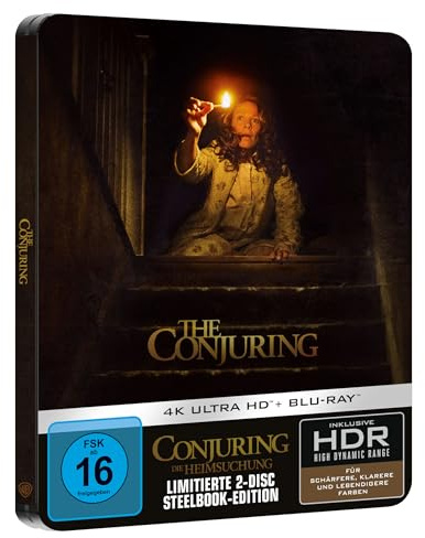 Conjuring: Die Heimsuchung - Limited Steelbook [4K Ultra HD] + [Blu-ray]