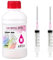 AXRMLVRD 250 ml Universal Nachfüllfarbstoff -Tinte kompatibel mit Druckertintenpatronen für Modelle 301 302 304 305 845 846 445 446 815 816(1pc-Magenta)