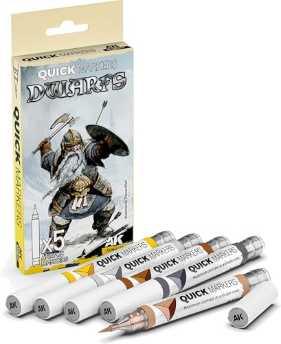 AK QUICK MARKER SET AKMQ107 DWARFS (5x)