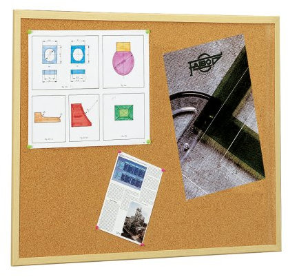 5 Star 607-1 Korkwand Holzrahmen, Pinnwände, 30 x 40 cm