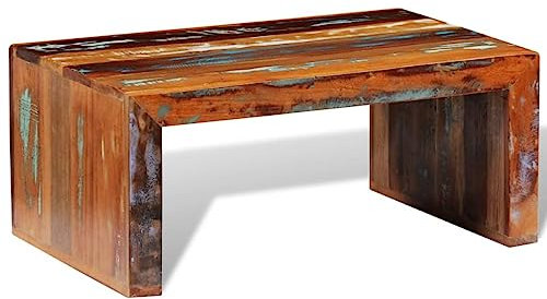 vidaXL Couchtisch Beistelltisch Wohnzimmertisch Holztisch Recyceltes Holz