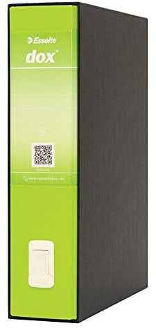 Rexel Esselte Dox 2 Class Box Lever Arch File, A4. Green