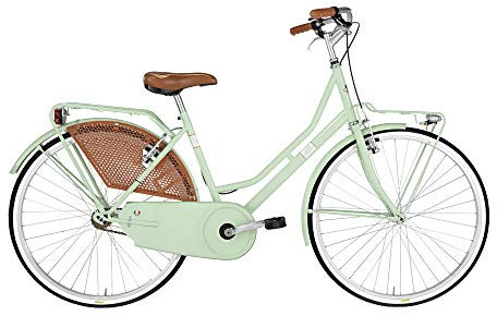 Alpina Bike, Bicicletta Donna Olanda, Verde, 26, Acciaio