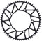 Dilwe Rueda de Cadena de Bicicleta, 50/52/54/56 / 58T 130BCD Plato de una Sola Velocidad de Bicicleta para la mayoría de Las Bicicletas de Carretera Bicicleta de montaña(56T)