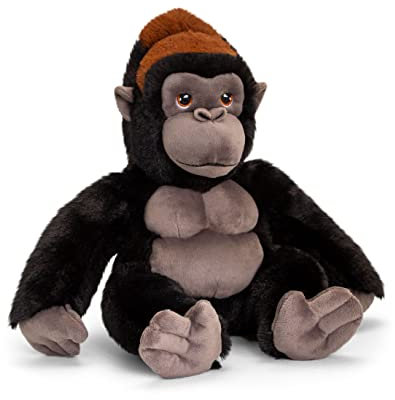 Plüschtier Gorilla, Keeleco, 30 cm