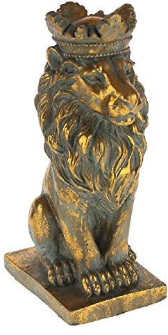 Voß_1 Torwächter König Löwe Dekoobjekt Skulptur Statue Büste Deko Figur Gartenfigur