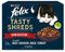 FELIX Tasty Shreds Farm Selection in Gravy Wet Cat Food 12x80g