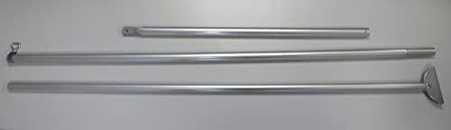 DWT Wohnwagen Zubehör Andruckstange gerade 290 cm ø 25 mm Aluminium für Vorzelt Modelle Space Air High Gr. 260L,320XL,375L,375XL, Speed Air High Gr. 3+4