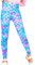 Nidoul Kid Girls Unicorn Rainbow Mermaid Leggings Soft Stretchy Pants High Waist Slim Tights
