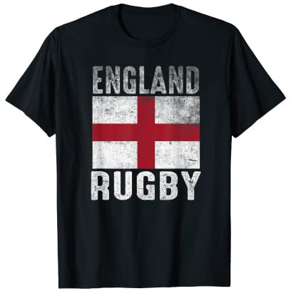 England Rugby – England Flagge England Jersey Herren Damen T-Shirt