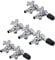 WanFengXue 3Pcs Aquarium Air Flow Splitter Chromium Copper Distributor 2 Way and 3 Way for Fish Tank Air Flow Control Easy Installation Fish Tank Aeration Supplies Fitting