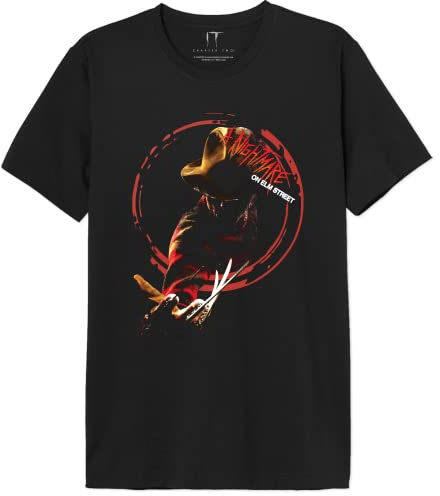 A Nightmare On Elm Street Herren Uxnimamts003 T-Shirt, Schwarz, M