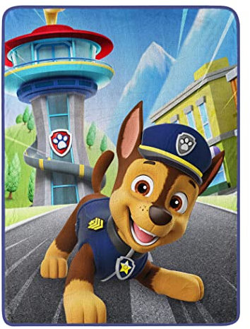 Northwest Paw Patrol Micro Raschel Überwurfdecke, 116,8 x 152,4 cm, Chase Your Dreams