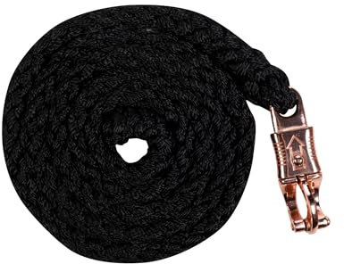 HKM Strick -Berry Stricke Schwarz/Rosegold 180 cm