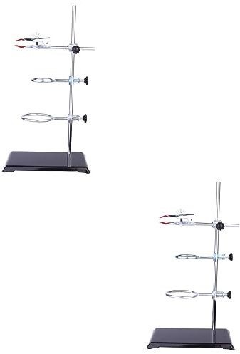 Mobestech 2pcs Iv Stand Lab Accessories Lift Lab Equipment Ring Stand Support for Test Tubes
