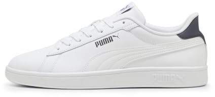 PUMA Unisex Smash 3,0 l Sneaker, Weiße blasse Pflaume, 36 EU