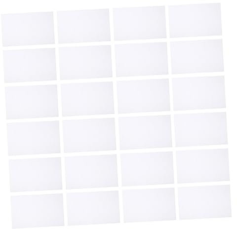 COHEALI 5 Aufkleber Antihaftpapier Handbuch Weiß Leer
