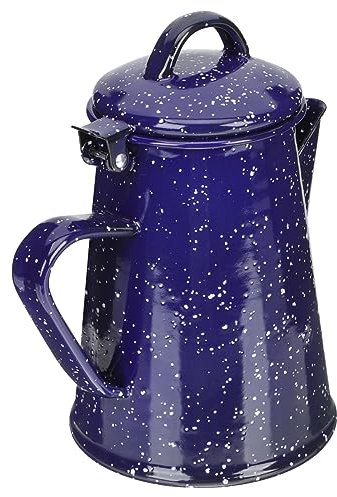 Cafetière en émail Cafetière blanche Bouilloire portable Bouilloire blanche Camping Café Percolateur Café Percolateur cuisinière Émail Thé Bouilloire Théière Huile Thé Bouilloire Eau Bouillante Bou