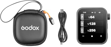 X3 (Xnano) 2.4GHz Compact Touch Screen Wireless Flash Trigger - Touchscreen, TTL Auto & Manual Flash, 2h Charge Time, 7 Days Standby Time, 0-100m Range, 32 Channels (GD-X3S)