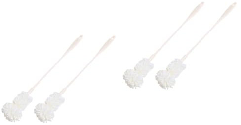 Beaupretty 4 pezzi spugna bottiglia spazzola tazza termica spazzola pulita bottiglia tazza strumento di lavaggio bottiglia rondella bottiglia bottiglia detergente spugna pulizia spazzola casa spugna