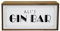 Personalised Light Box Home Gin Bar | Custom Text Illuminated Light Up LED Room Sign | Custom Cocktail Party Lighting | Bright Display For Home Bars Man Caves And She Sheds