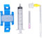 Druckkopf-Reinigungs-Reparatur-Zubehör-Set, Tintenstrahl-Druckkopf-Reinigungswerkzeug, Druckkopf-Entstopfungsreiniger für 950 951 952 711 932 933