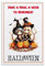 GPIUWEVF Halloween-Poster für Klassenzimmer, Howl-o-Ween, nicht gruselig, Kunstdruck, Klassenzimmer-Dekor-Poster, Leinwand-Poster, Schlafzimmer, Dekoration, Landschaft, Büro, Raumdekoration, Geschenk,
