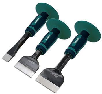 Kamasa 56163 Cold Chisel & Brick Bolster Set 3pc