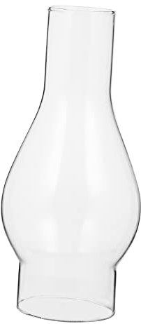 Eleganter Öllampen-kamin-glasschirm Dekorativ Und Praktisch Für Vintage-petroleumbeleuchtung