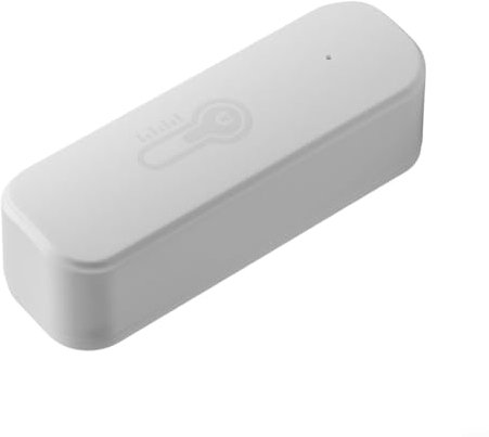 MeevrgR Smart Temperature & Humidity Sensor for Tuya Works for Alexa & Smart App – Real-Time Monitoring Compact White Design(for Zigbee)