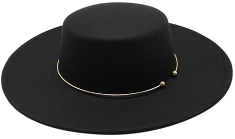 2025 Fedora-Hüte für Damen, flacher Hut für Herren, Pork Pie Hut, breite Krempe, Kirche, Leder, Fedora, Herren