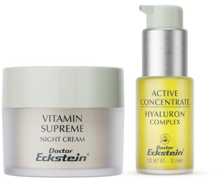 Dr. Eckstein Hyaluron & Vitamin Pflegeset Trockene, Reife Haut