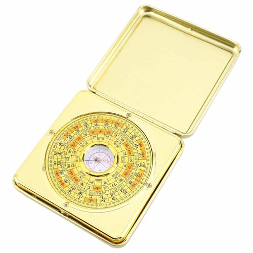 SUNGOOYUE Antiker Feng Shui Luo Pan Eisenkompass für Wohn-Feng Shui, Material: Eisen (S)