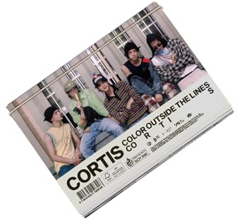 Cortis [1er album EP Color OUTSIDE THE LINES] (Scène 1 Ver.) + 3 cartes photos supplémentaires