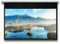 DELUXX Advanced Elegance elektrische Heimkino- und Business-Motor-Leinwand mit internem IR-Empfänger Mattweiß Polaro - 16:9-234x132 cm - 106 Zoll