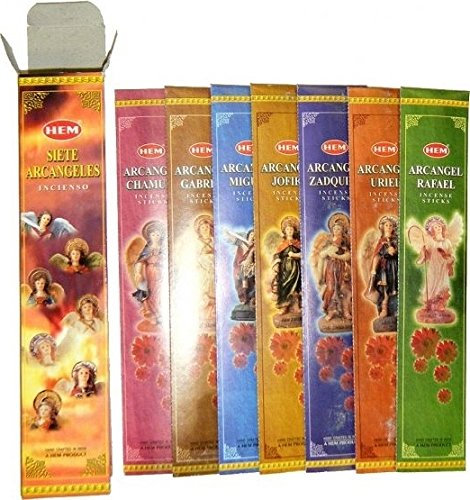 HEM Encens des 7 Archanges 35 bâtons / 7 parfums - Encens Religieux