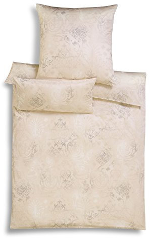 Estella Bettwäsche 135x200 2054031 180 Svizzera Bettwäsche Sand 100% Baumwolle L/B ca. 200/135 cm