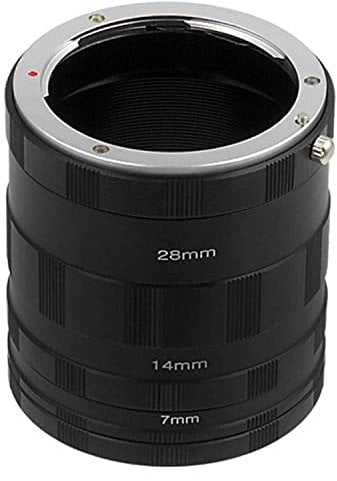 Fotodiox Macro Extension Tube Set Compatible with Sony E-Mount Cameras - for Extreme Macro Photography
