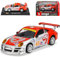 Bburago Porsche 911 996 Coupe Silber Rot Nr 45 GT3 RSR Cup 1/43 Modell Auto