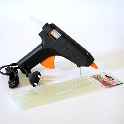 Pistolet à colle premium, 5 avec 2 sticks de colle stick heisskleber