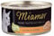 MIAMOR - Feine Filets Naturelle | Nassfutter für ausgewachsene Katzen mit Filetstückchen im eigenen Saft. Fettarmes Ergänzungsfutter in der Dose ohne künstliche Zusätze | 24x80g Huhn & Kürbis