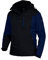 FHB Arbeit Softshelljacke Jannik, 1 Stück, 3XL, marine blau/schwarz, 79105-1620-3XL