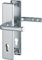 HOPPE Schutzgarnitur London 113/2221A/2440 Alu.F2 92mm 67-72mm